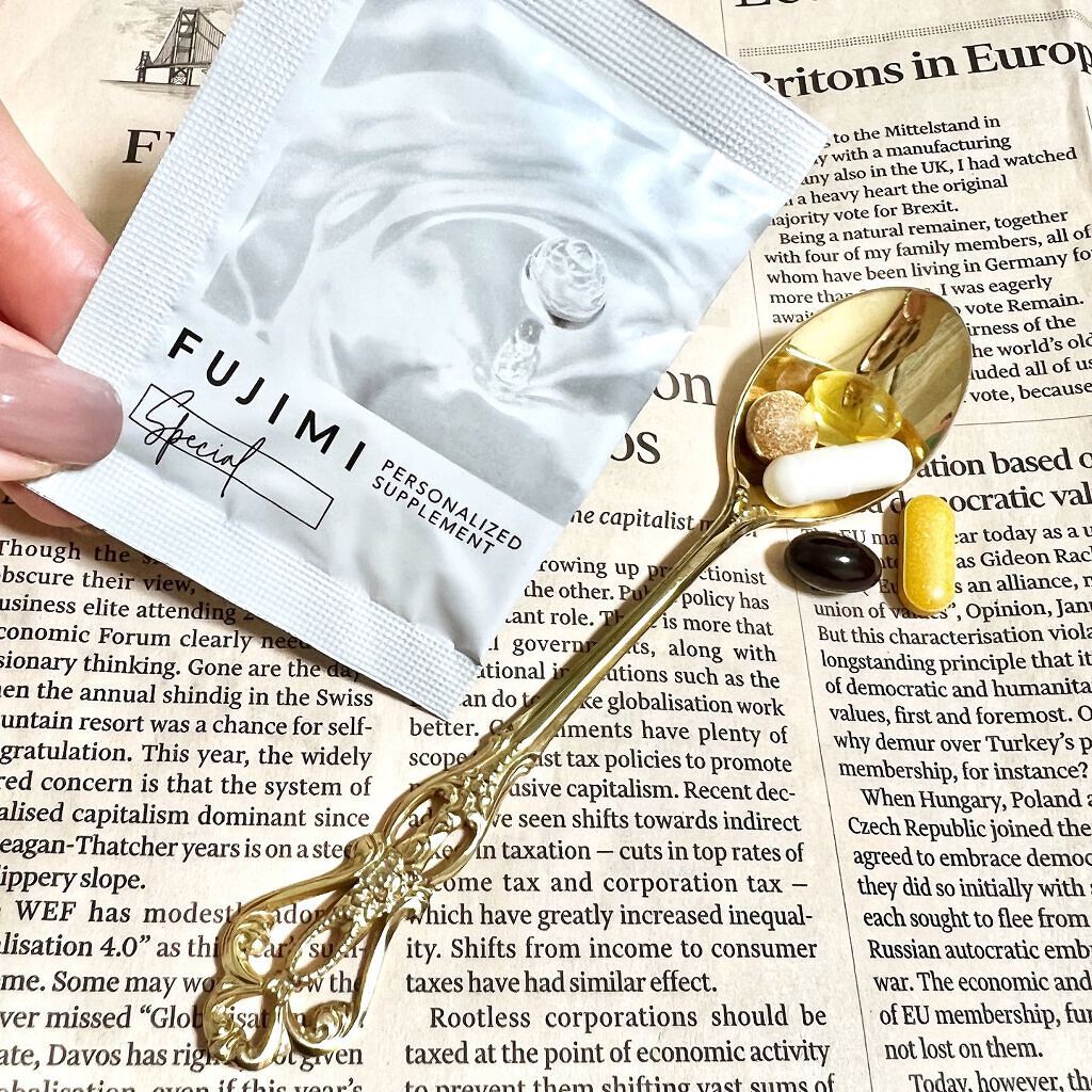 パーソナライズサプリメント「FUJIMI(フジミ)」/FUJIMI/健康サプリメントを使ったクチコミ(2枚目)