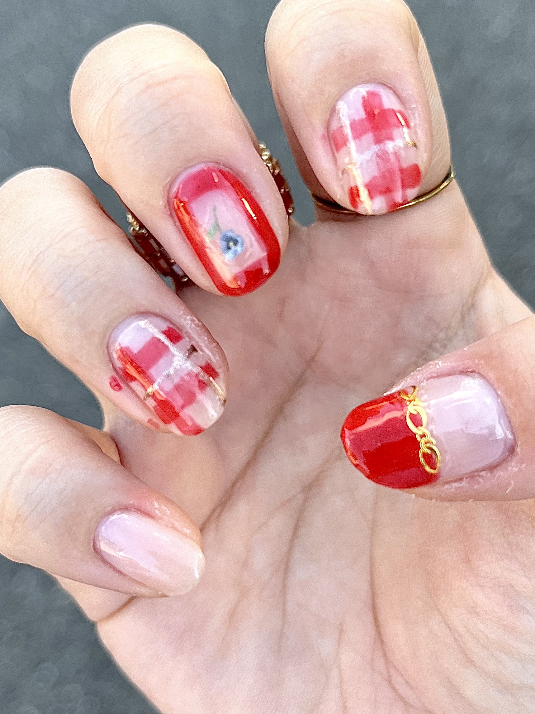 カラーベースコート ゼロ 1／0/uka/オールインワンネイルを使ったクチコミ（2枚目）