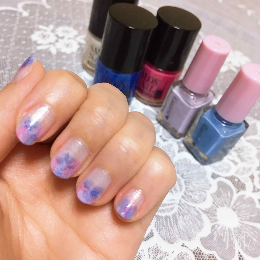 #セルフネイル,#マニキュアネイル,#週末ネイル,#休日ネイル,#100均ネイルのネイルデザイン