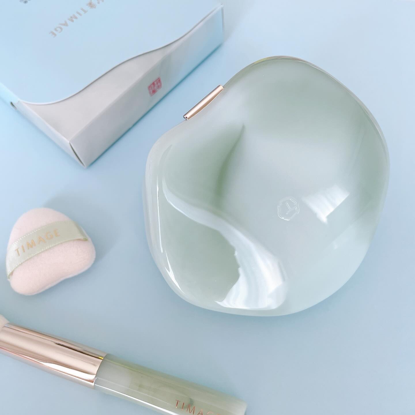 TIMAGE  3色チークパレット/TIMAGE/パウダーチークを使ったクチコミ（2枚目）