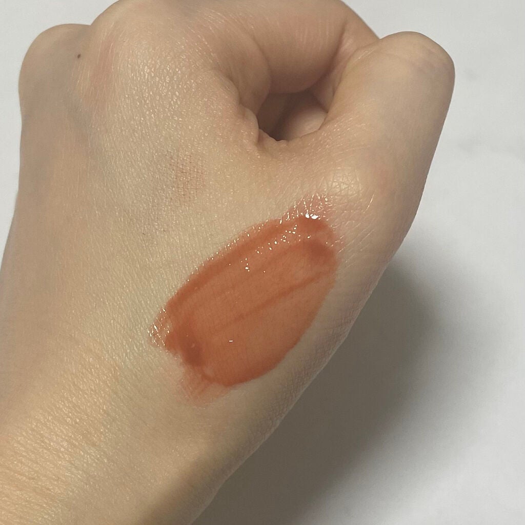 ルージュ ピュールクチュール ヴェルニ ウォーターステイン/YVES SAINT LAURENT BEAUTE/口紅を使ったクチコミ(2枚目)