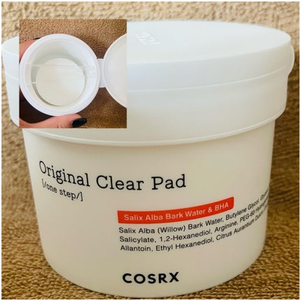 ワンステップオリジナルクリアパッド/COSRX/トナーパッドを使ったクチコミ(1枚目)