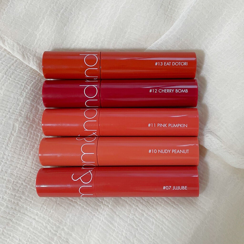 ジューシーラスティングティント/rom&nd/リップティントを使ったクチコミ(1枚目)