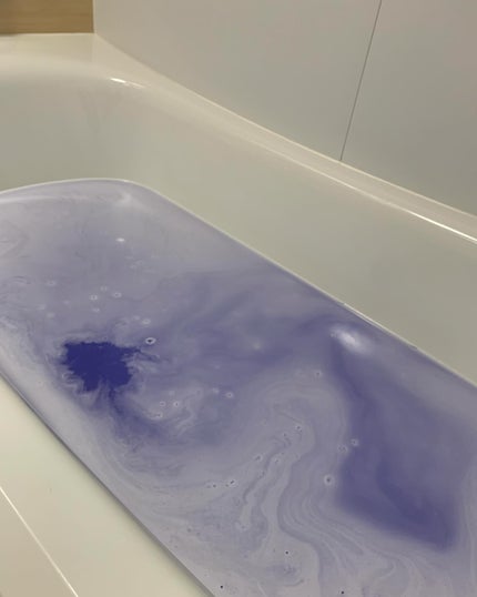 バブ モンスターバブルMEGA級 マーブル泡 ラベンダーカクテルの香り/バブ/炭酸系入浴剤を使ったクチコミ(7枚目)