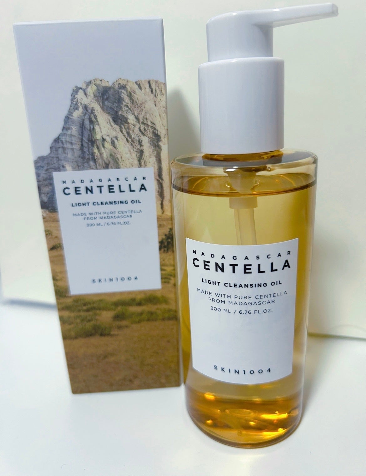 センテラ ライトクレンジングオイル/SKIN1004/オイルクレンジングを使ったクチコミ(1枚目)