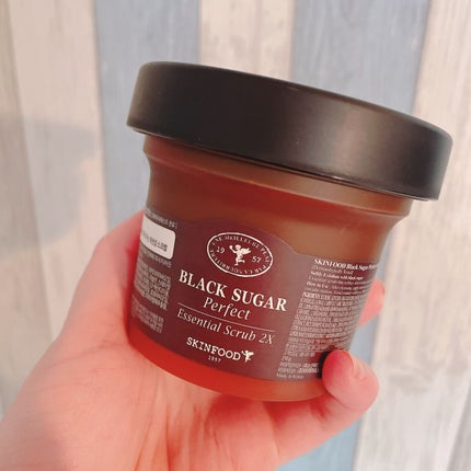 ブラックシュガー パーフェクト エッセンシャル スクラブ2X/SKINFOOD/洗い流すパック・マスクを使ったクチコミ(1枚目)
