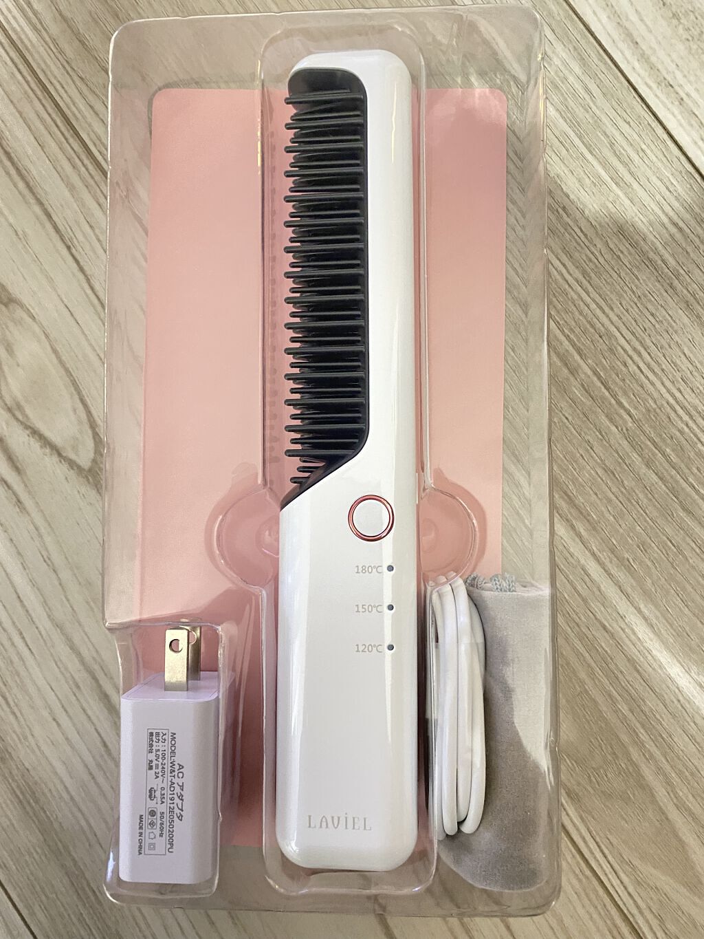 Cordless ブラシアイロン/LAVIEL/ヒートブラシを使ったクチコミ（2枚目）