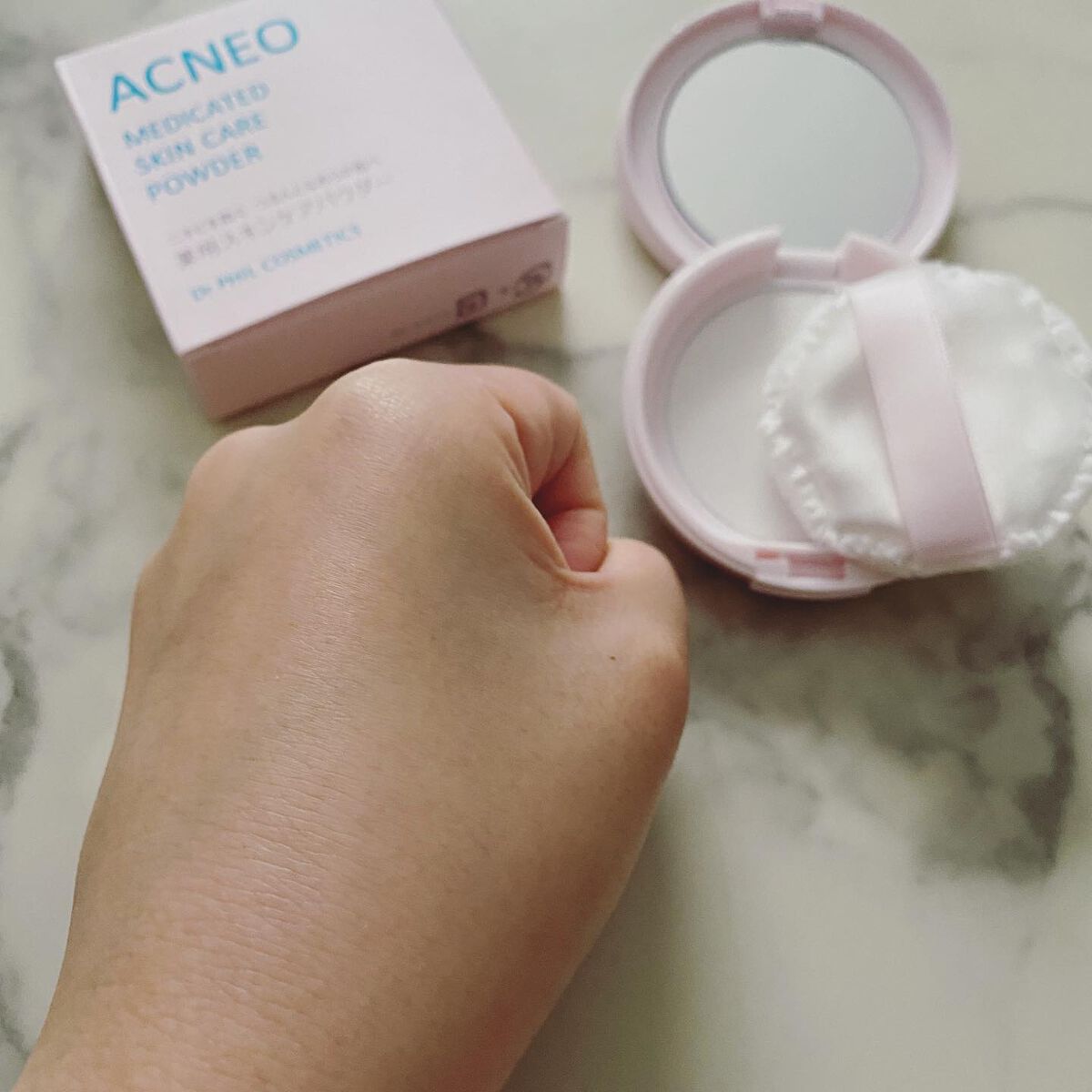 薬用 スキンケア パウダー/アクネオ/プレストパウダーを使ったクチコミ(5枚目)