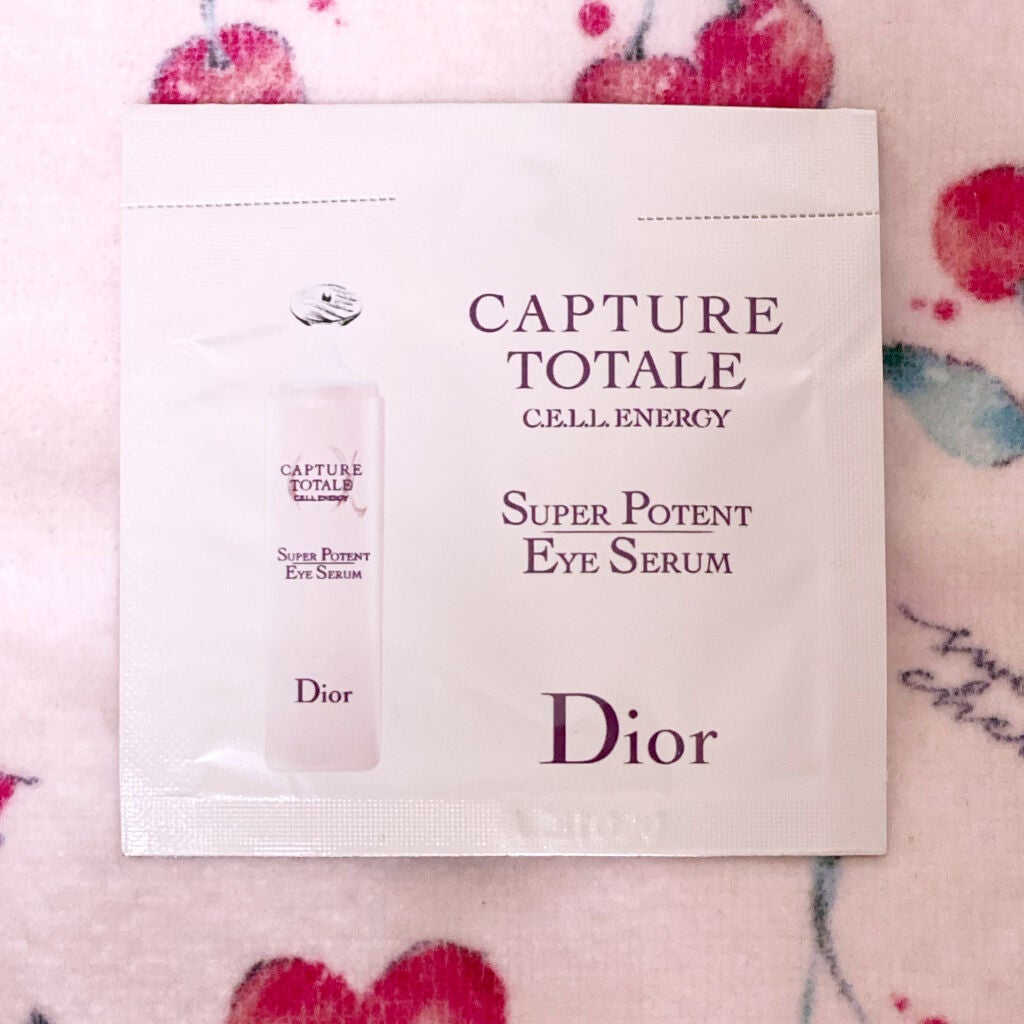 カプチュール トータル セル ENGY アイ セラム/Dior/アイケア・アイクリームを使ったクチコミ(1枚目)