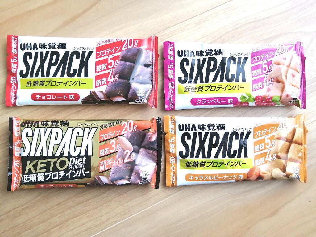 SIXPACK プロテインバー/UHA味覚糖/プロテインバーを使ったクチコミ(1枚目)