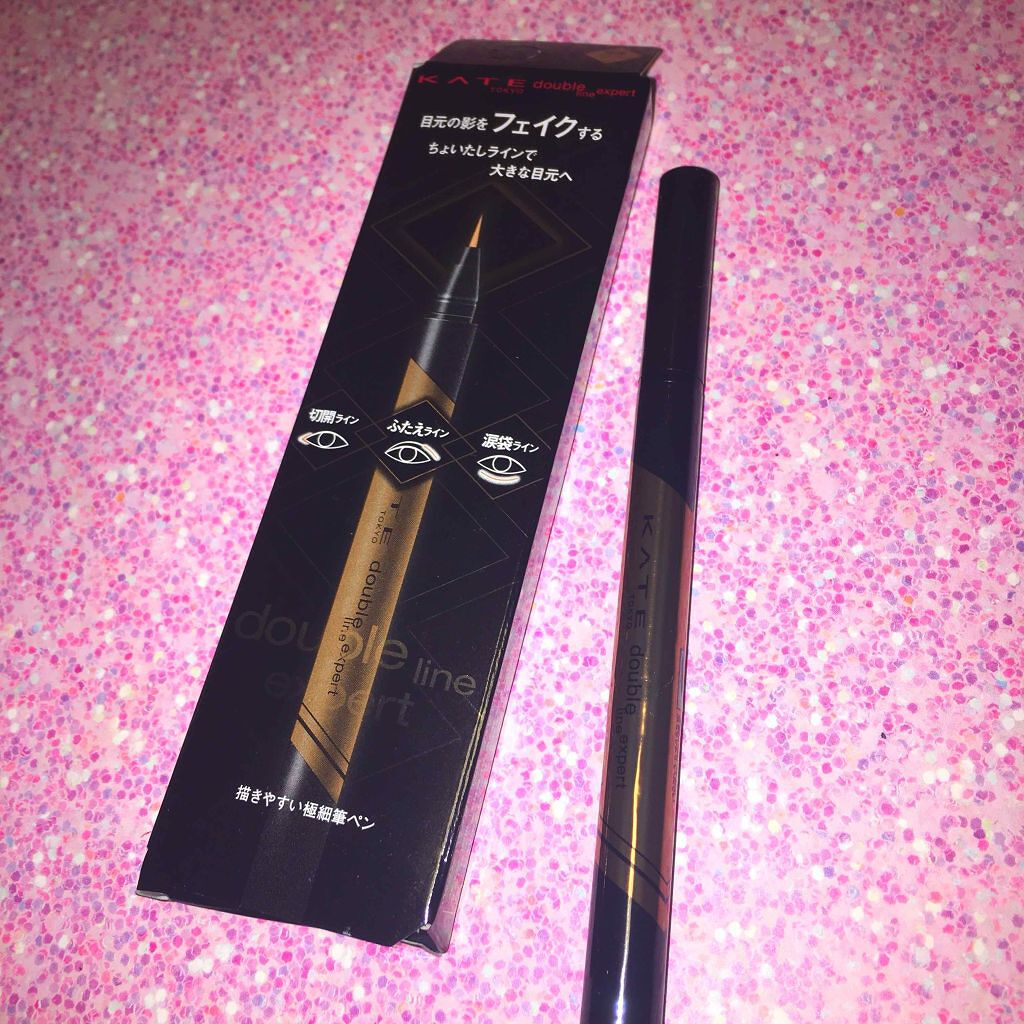 ダブルラインフェイカー/KATE/リキッドアイライナーを使ったクチコミ(1枚目)