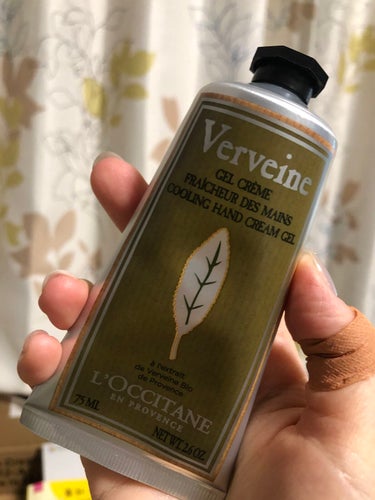 ヴァーベナ アイスハンドクリーム 75ml/L'OCCITANE/ハンドクリームを使ったクチコミ（1枚目）