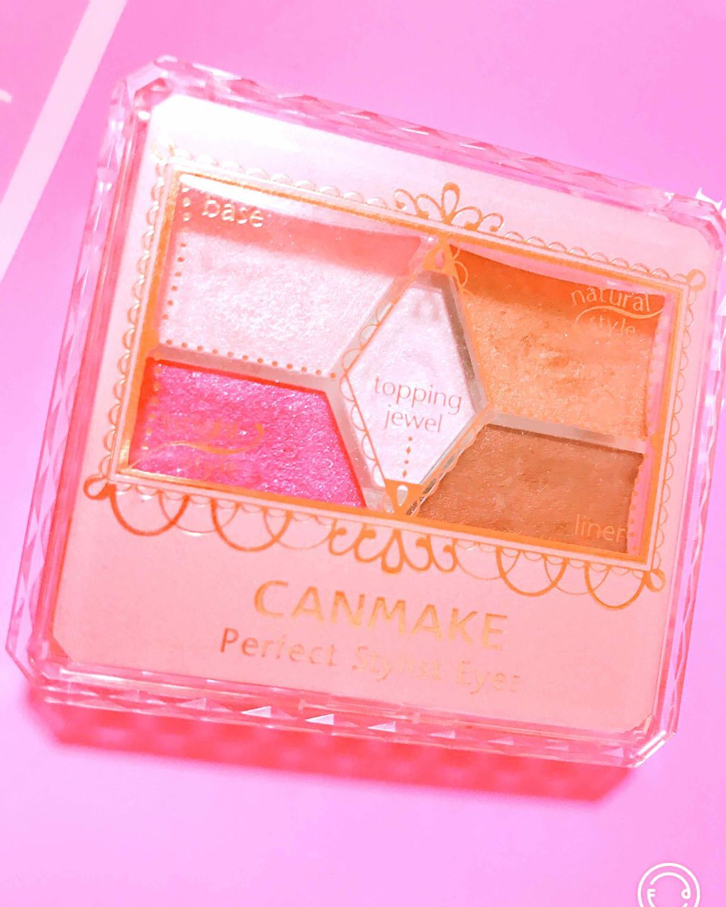 【旧品】パーフェクトスタイリストアイズ/キャンメイク/アイシャドウパレットを使ったクチコミ(1枚目)