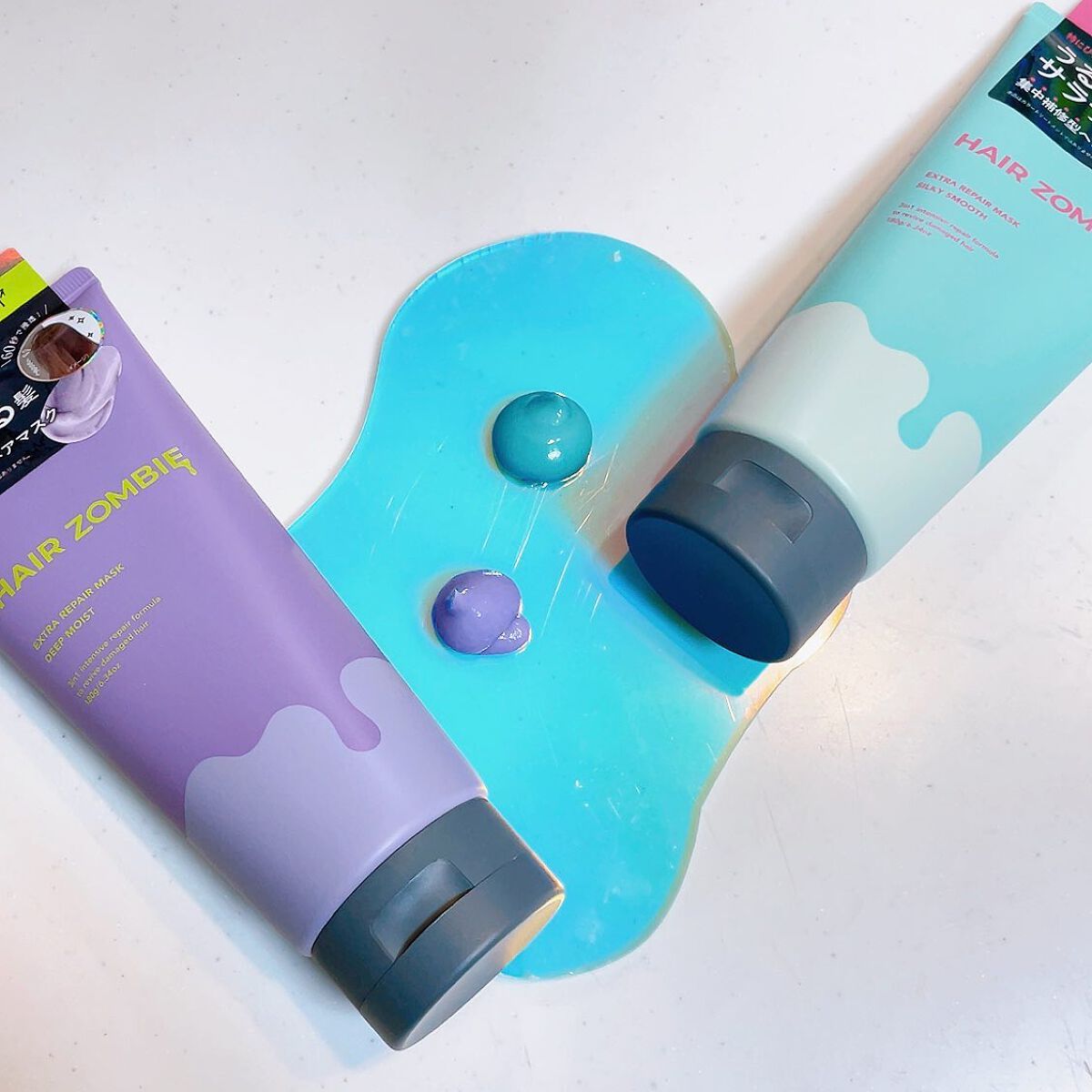 エクストラリペアマスク ディープモイスト/ヘアゾンビ/ヘアマスク・ヘアパックを使ったクチコミ(2枚目)