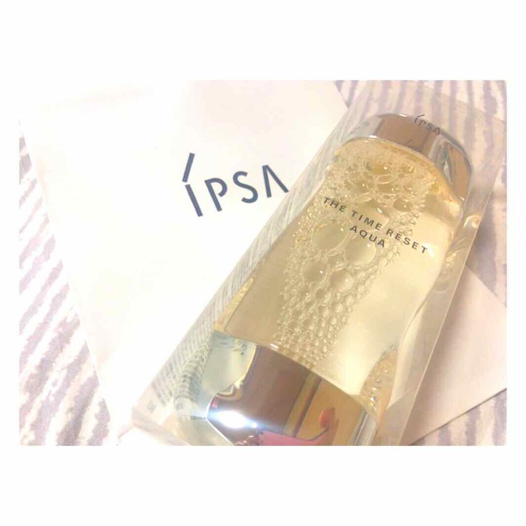 ザ・タイムR アクア/IPSA/化粧水を使ったクチコミ（1枚目）