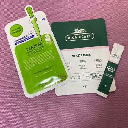 ティーツリーケアソリューション アンプルマスクJEX/MEDIHEAL/シートマスク・パックを使ったクチコミ(1枚目)