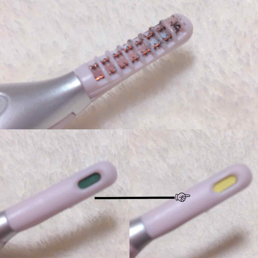 ミニホットアイラッシュカーラー/ニトリ/ホットビューラーを使ったクチコミ(3枚目)