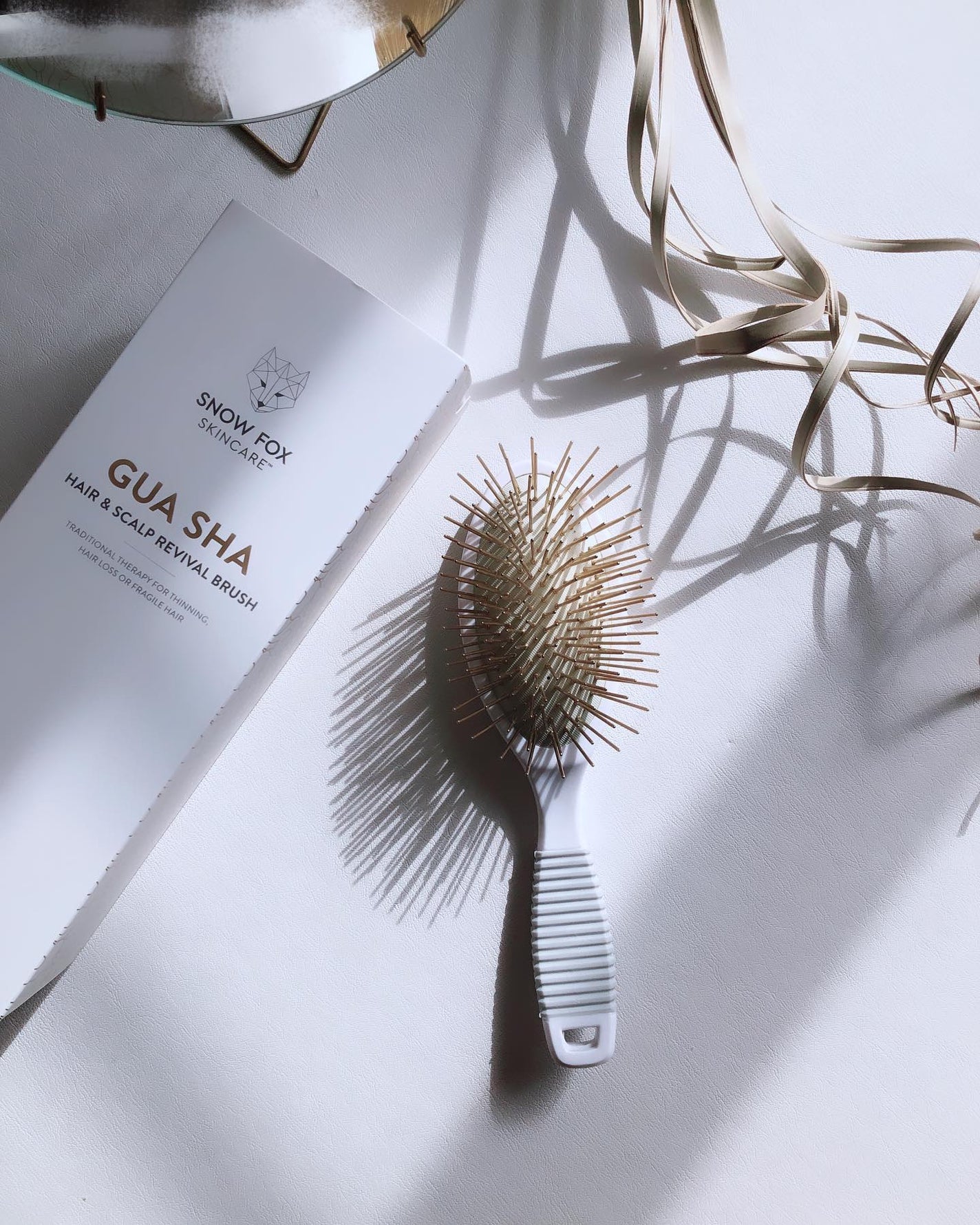 SNOW FOXスノーフォックスカッサブラシ 小田ヒロさん プレミアム FOXカッサ ヘアブラシ|SNOW FOX SKINCAREの口コミ