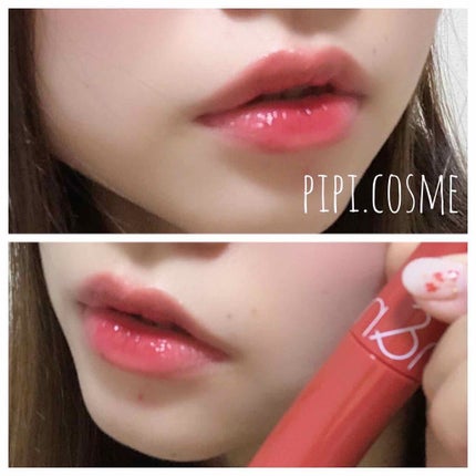 ジューシーラスティングティント/rom&nd/リップティントを使ったクチコミ(4枚目)