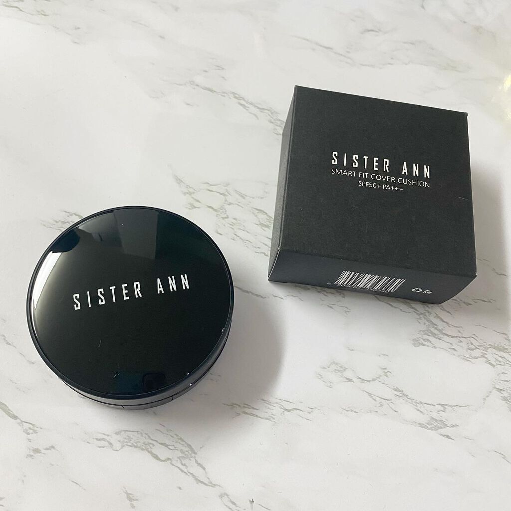 スマートフィットカバークッション 21号 Light beige/SISTER ANN/クッションファンデーションを使ったクチコミ（1枚目）