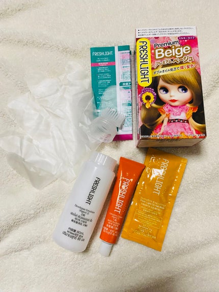 ミルキーヘアカラー/フレッシュライト/ヘアカラーを使ったクチコミ(2枚目)