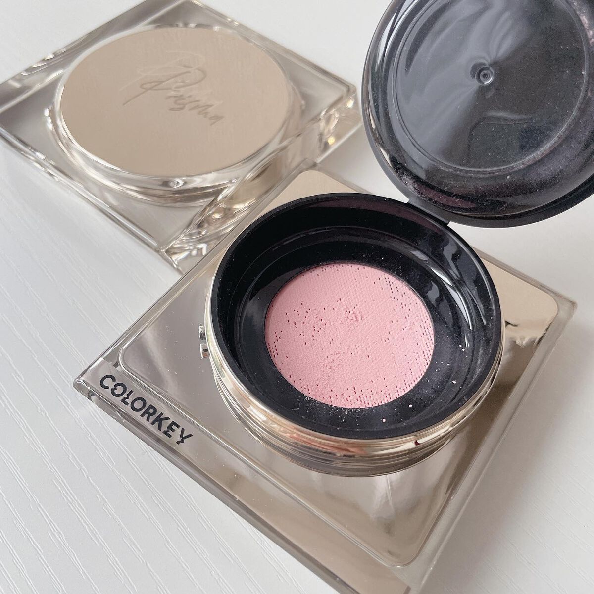MATTE LASTING LOOSE POWDER/COLORKEY/パウダーファンデーションを使ったクチコミ(3枚目)