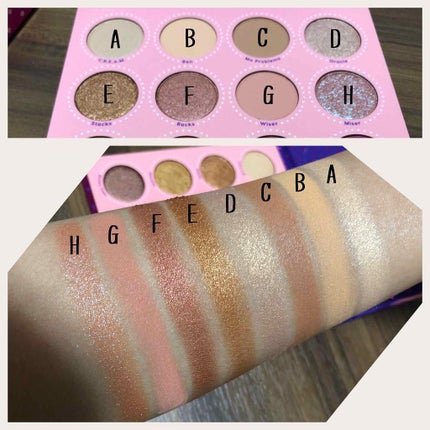 フォーチュンパレット/ColourPop/アイシャドウパレットを使ったクチコミ(2枚目)