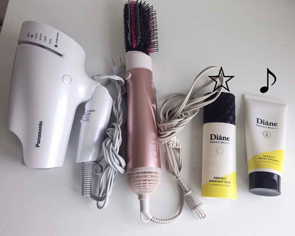 パーフェクトビューティー パーフェクトモイストエッセンス/ダイアン/アウトバストリートメントを使ったクチコミ（2枚目）