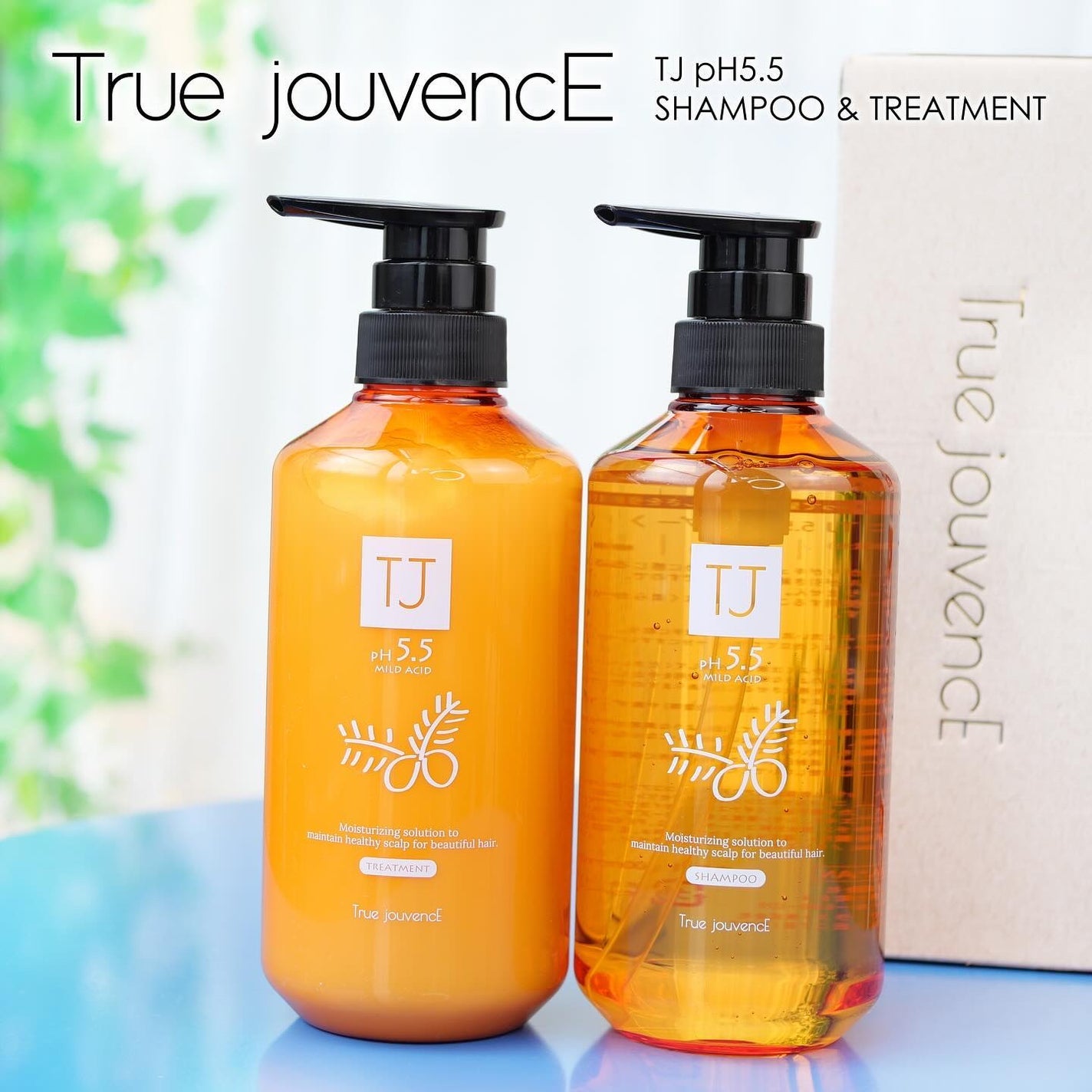 TJ pH5.5 シャンプー&トリートメント/True jouvencE/市販シャンプーを使ったクチコミ(1枚目)