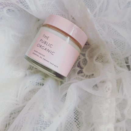 スーパーポジティブヘアバーム/THE PUBLIC ORGANIC/ヘアバームを使ったクチコミ(1枚目)