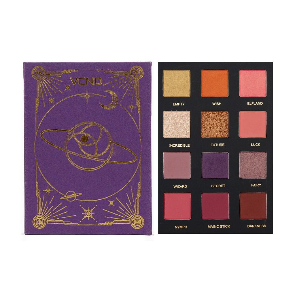 星空12色アイシャドウパレット purple(パープル)