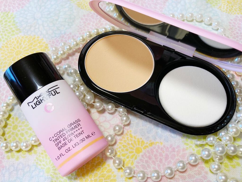 ライトフル C+ティンティッド プライマーSPF45(PA++++)/M・A・C/化粧下地を使ったクチコミ(2枚目)