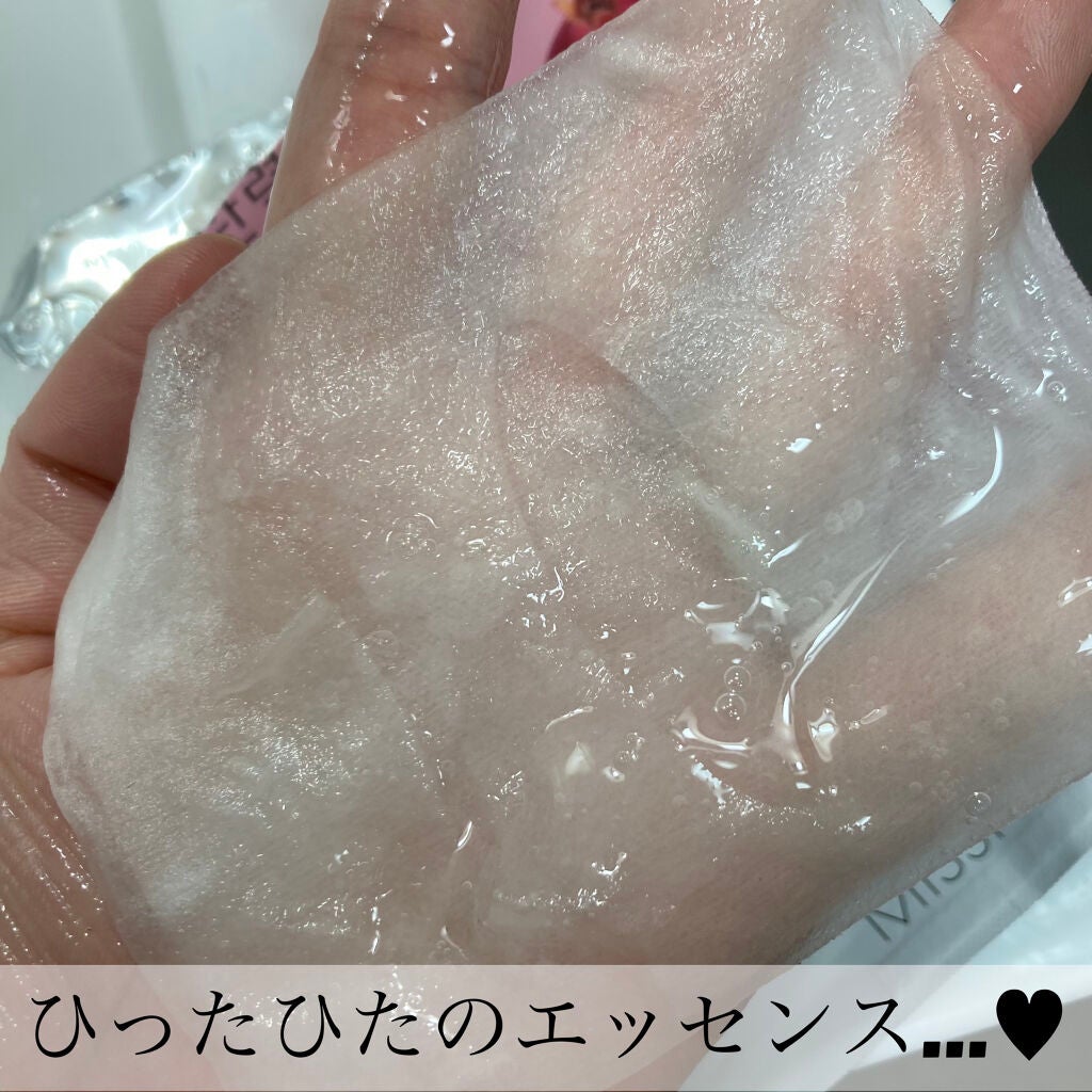 エアリーシートマスク/MISSHA/シートマスク・パックを使ったクチコミ(2枚目)