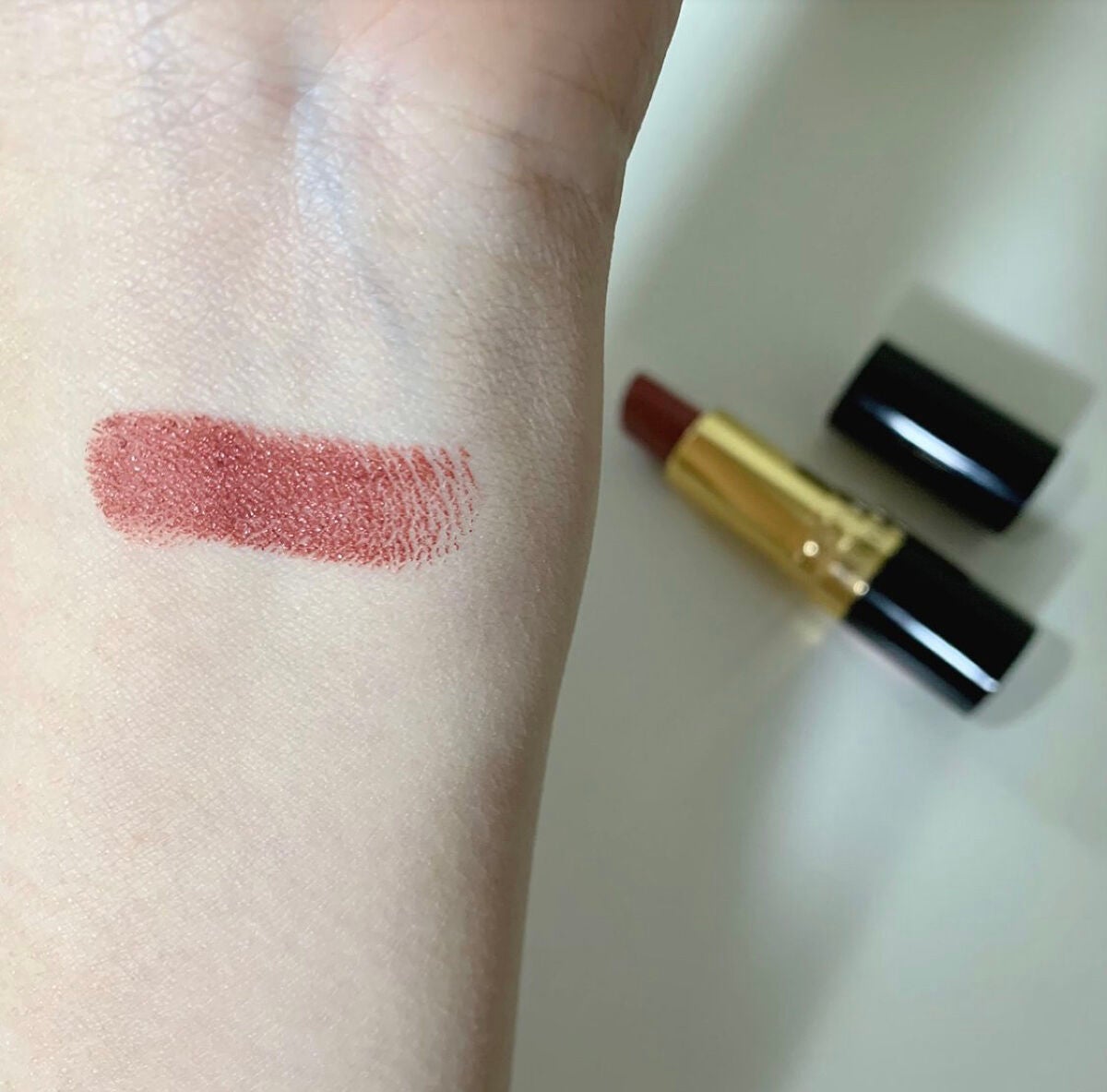 スーパー ラストラス リップスティック/REVLON/口紅を使ったクチコミ(2枚目)