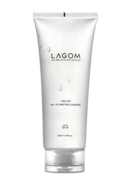 ラゴム ジェルトゥウォーター クレンザー(朝用洗顔)/LAGOM /その他洗顔料を使ったクチコミ(1枚目)