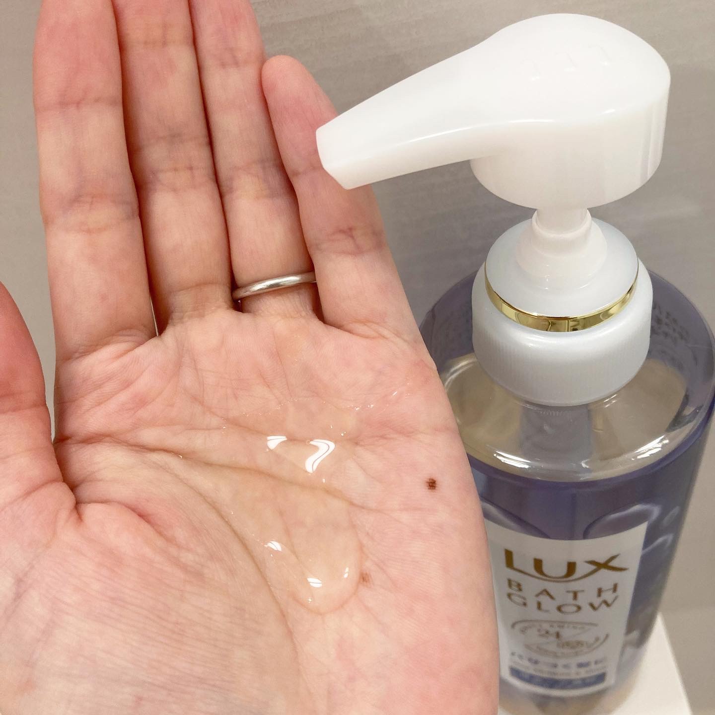 バスグロウ ディープモイスチャー&シャイン シャンプー/トリートメント/LUX/市販シャンプーを使ったクチコミ（2枚目）