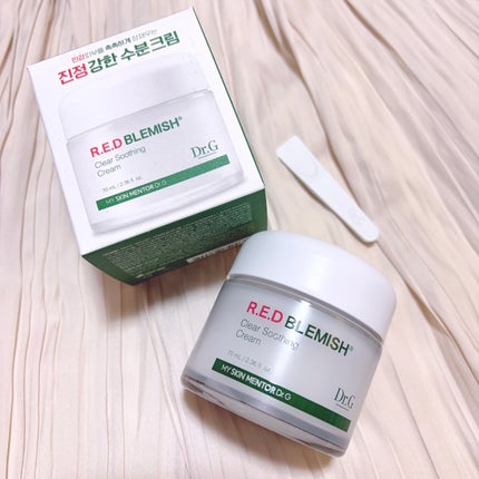 レッドブレミッシュ クリアスージングクリーム/Dr.G/フェイスクリームを使ったクチコミ(1枚目)