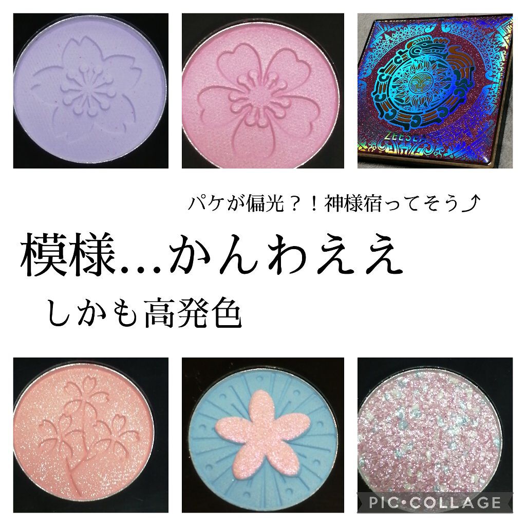 イメージ「マヤ」 アイシャドウパレット/ZEESEA/アイシャドウパレットを使ったクチコミ（2枚目）