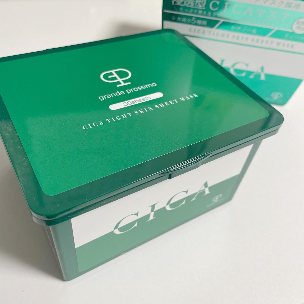 CICA タイトスキンシートマスク/Grande Prossimo/シートマスク・パックを使ったクチコミ(2枚目)