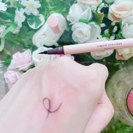 リキッドアイライナー/Kirei&co./リキッドアイライナーを使ったクチコミ(3枚目)