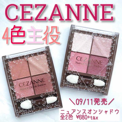 ニュアンスオンアイシャドウ/CEZANNE/アイシャドウパレットを使ったクチコミ(1枚目)