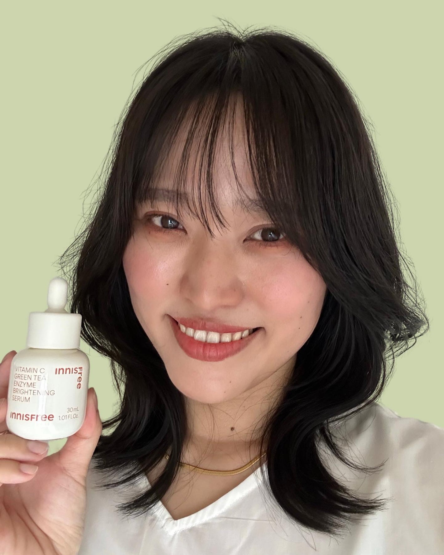 ビタC グリーンティーエンザイム ブライト セラム/innisfree/美容液を使ったクチコミ(6枚目)