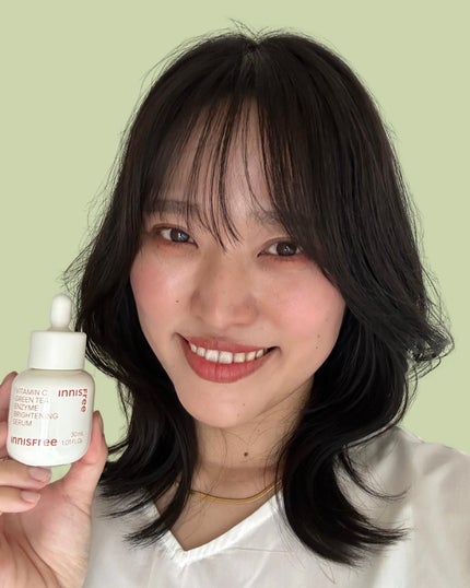 ビタC グリーンティーエンザイム ブライト セラム/innisfree/美容液を使ったクチコミ(6枚目)