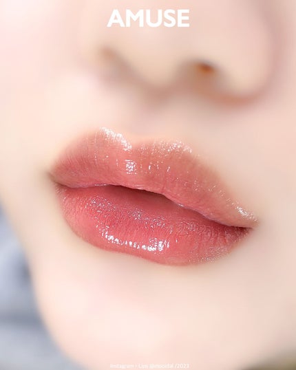 ジェルフィットティント/AMUSE/リップティントを使ったクチコミ(4枚目)
