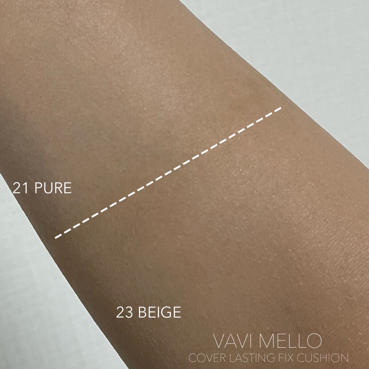 カバーラスティングフィックスクッション/VAVI MELLO/クッションファンデーションを使ったクチコミ(6枚目)