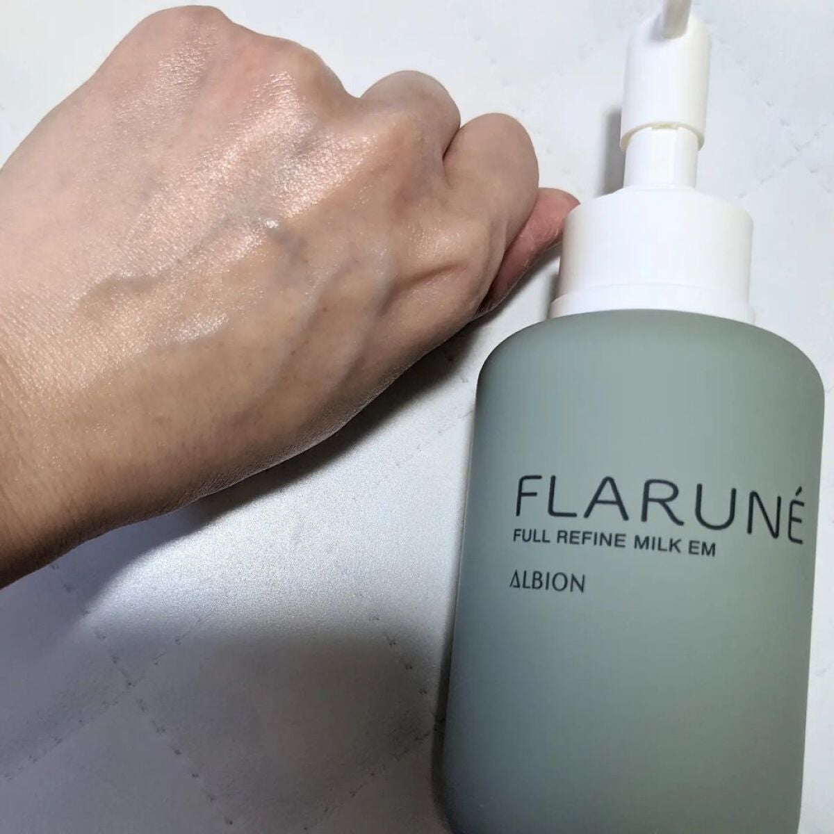 フラルネ フルリファイン ミルク EM/ALBION/乳液を使ったクチコミ(5枚目)