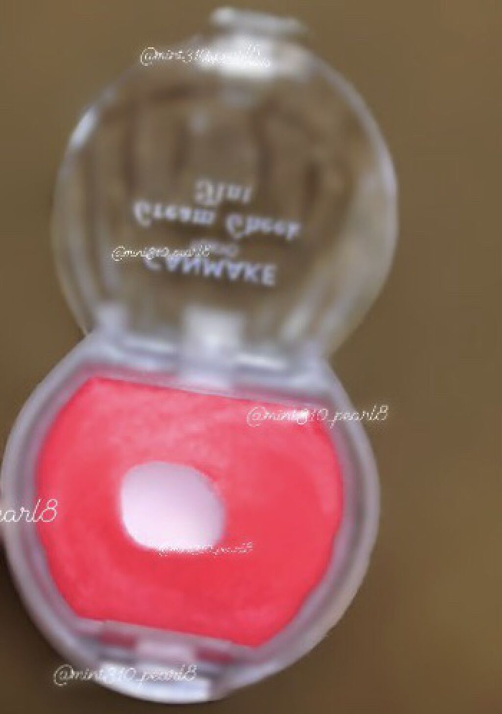 クリームチーク ティント 02 ハッピーストロベリー/キャンメイク/ジェル・クリームチークを使ったクチコミ（2枚目）