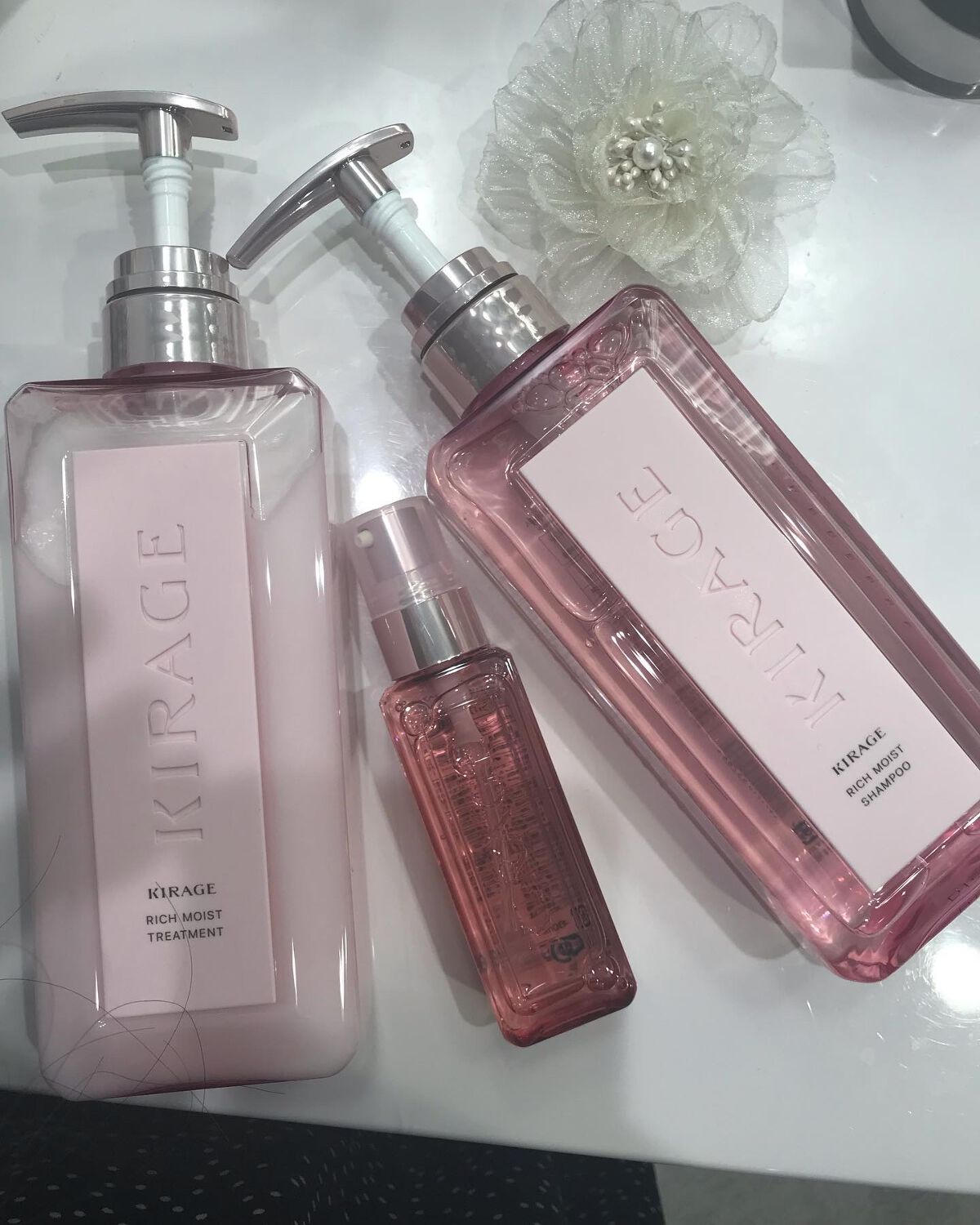 リッチモイスト ヘアオイル/キラージュ/ヘアオイルを使ったクチコミ（1枚目）