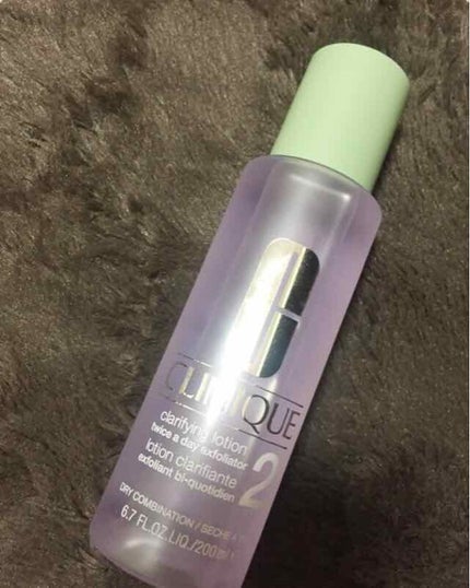 クラリファイング ローション 2/CLINIQUE/拭き取り化粧水を使ったクチコミ(1枚目)