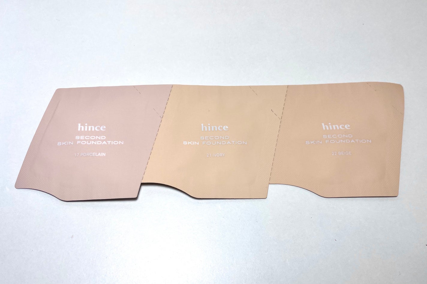 セカンドスキンファンデーション/hince/リキッドファンデーションを使ったクチコミ(1枚目)